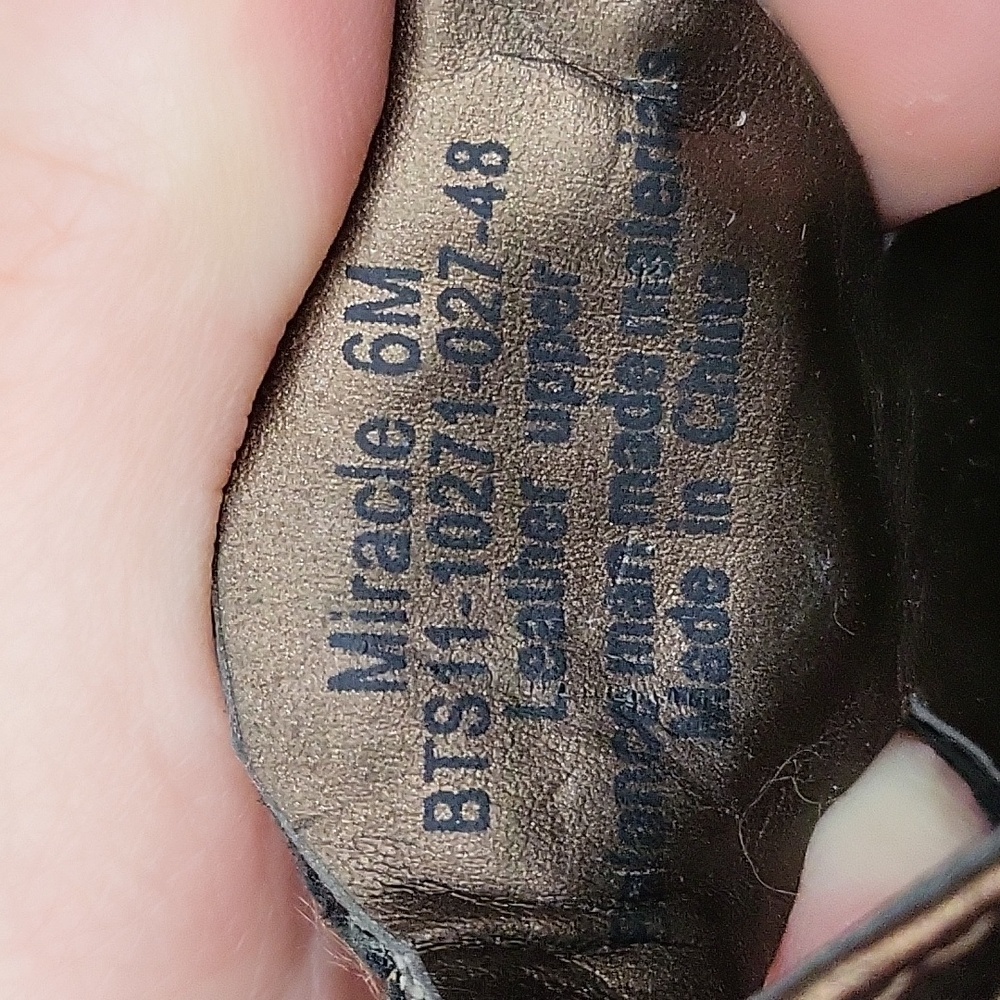 Brown Metalic Sandals - Picture 4 of 5